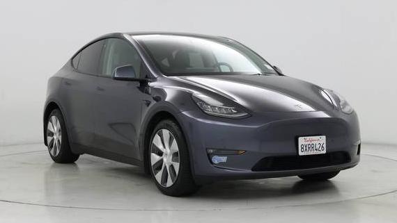 TESLA MODEL Y 2021 5YJYGDEE9MF243503 image